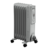 Daewoo HEA1130GE 1500 Watts White Oil Heater