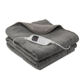 Daewoo HEA1914GE Heated Two Tone Over Throw Blanket 160x120cm