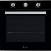 Indesit IFW 6330 BL UK Electric Single Built-In Oven - Black