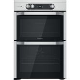Hotpoint HDM67I9H2CX/UK Double Cooker - Inox