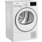 Hotpoint CHSD82MWWUK 8kg Heat Pump Tumble Dryer with Pet Hair Care