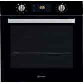 Indesit IFW 6340 BL UK Electric Single Built-In Oven - Black