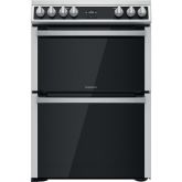Hotpoint HDT67V9H2CX/UK Double 60cm Electric Cooker - Inox