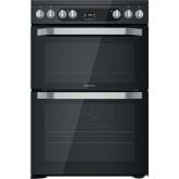Hotpoint HDM67V9HCB/U Electric Double Cooker - Black
