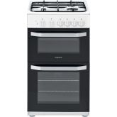 Hotpoint HD5G00KCW/UK Cooker - White