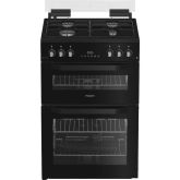 Hotpoint HTG6GDCB1 Freestanding 60cm Gas Double Cooker