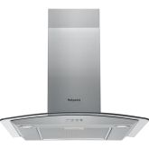Hotpoint PHGC6.4 FLMX 60cm Chimney Cooker Hood - Stainless Steel
