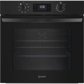 Indesit Turn&Go IO 253 B UK Built-In Electric Single Oven - Black