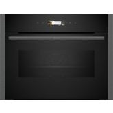 Neff C24MR21G0B, Built-in compact oven with microwave function