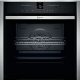 Neff B57VR22N0B, Built-in oven with added steam function