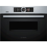 Bosch CMG656BS6B, Built-in compact oven with microwave function