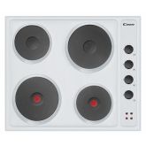 Candy CLE64W 60cm Solid Plate Hob