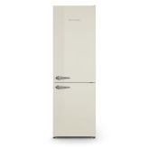 Montpellier MAB386EC Retro No Frost Fridge Freezer In Cream