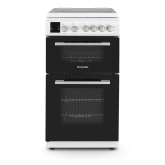 Montpellier MDOG50LW 50cm Double Gas Cooker in White