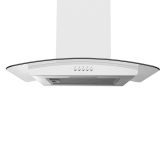 Statesman CGH60GS 60cm Chimney Cooker Hood Curved Glass