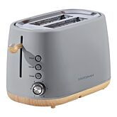 Statesman SKT05090GY 2 Slice Scandi Toaster - Grey