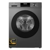 Teknix TK3W814XS 3 Series 8kg Washing Machine with 1400rpm Spin - Titanium