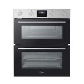 Midea MBOD50M3AD0-SS Fan Built-Under Double Oven - Stainless Steel - AA Rated