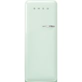 Smeg FAB28LPG5 60cm 50s Style Left Hand Hinge Fridge with Icebox, Pastel Green