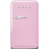 Smeg FAB5RPK5 40cm 50s Style Small Right Hand Hinge Minibar, Pink