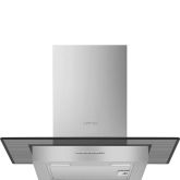 Smeg KBT600VE 60cm Chimney Hood, Stainless Steel & Glass