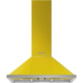 Smeg KPF9YW 90cm Portofino Chimney Hood, Yellow