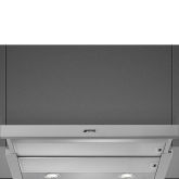 Smeg KSET600XE 60cm Telescopic Hood with Stainless Steel Front Panel