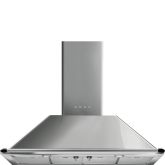 Smeg KTR110XE 110cm Victoria Chimney Hood, Stainless Steel