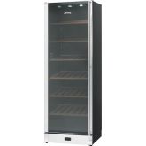 Smeg SCV115AS 60cm Freestanding Classic Wine Cooler with Left Hand Hinge, Stainless Steel