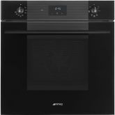 Smeg SF6100VB3 60cm Linea Multifunction Single Oven, Black