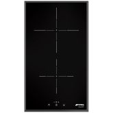 Smeg SI5322B Domino Hob, Black