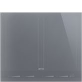 Smeg SIM1644DS 60cm Linea Induction Hob in Silver Glass with AutoVent 2.0