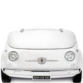 Smeg SMEG500B 50s Retro Style FIAT 500 Refrigerator, White