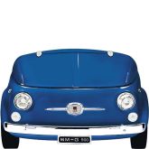 Smeg SMEG500BL 50s Retro Style FIAT 500 Refrigerator, Blue