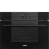 Smeg SO4102S3B3 45cm Linea Steam 100 Oven, Black