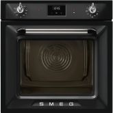 Smeg SOP6900TN 60cm Victoria Pyrolytic Single Oven, Black