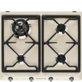 Smeg SR964PGH 60cm Victoria Gas Hob, Cream