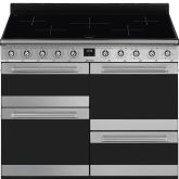 Smeg SYD4110I-1 110cm Symphony Electric Cooker, Eclipse Glass