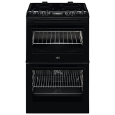 AEG CCX1530ACB Ceramic Electric Cooker with Double Oven