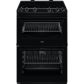 AEG CCX6501ACB Ceramic Electric Cooker with Double Oven