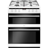 Amica AFG6450WH 60cm Freestanding Gas Double Oven with Gas Hob