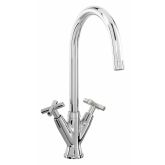 CDA TC41CH Quarter Turn Cross Handle Monobloc Tap