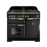 Rangemaster CDL100DFFCB/B 100cm Dual Fuel Range Cooker