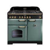 Rangemaster CDL100DFFMG/B 100cm Dual Fuel Range Cooker