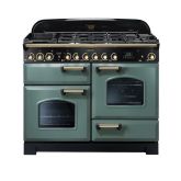 Rangemaster CDL110DFFMG/B 110cm Dual Fuel Range Cooker