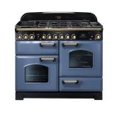 Rangemaster CDL110DFFSB/B 110cm Dual Fuel Range Cooker