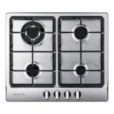 Rangemaster RMB60HPNGFSS/ 60cm 4 Burner Gas Hob Stainless