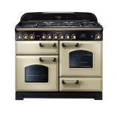 Rangemaster CDL110DFFCR/B 110cm Dual Fuel Range Cooker