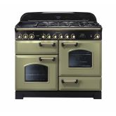 Rangemaster CDL110DFFOG/B 110cm Dual Fuel Range Cooker