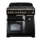 Rangemaster CDL90DFFBL/B 90cm Dual Fuel Range Cooker